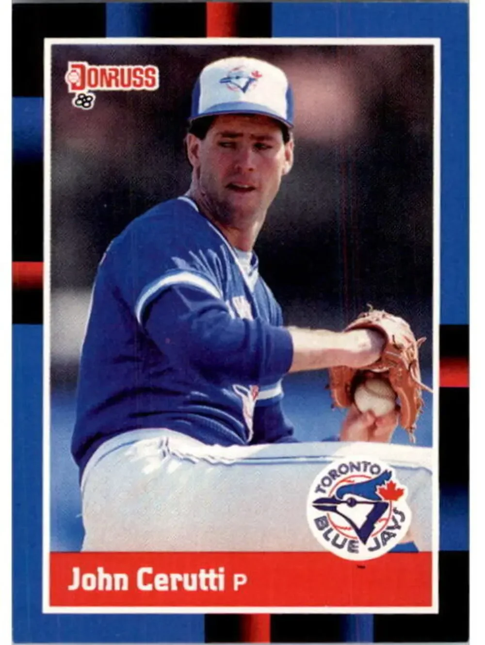 1988 John Cerutti Donruss Baseball Card #321